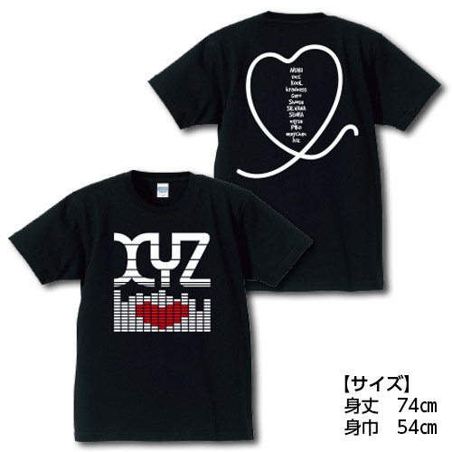 XYZ TOUR 2019 -DJ STYLE-　Tシャツ